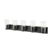 Z-Lite Titus Vanity Matte Black 5 Light 826-5V-MB | theLightShop