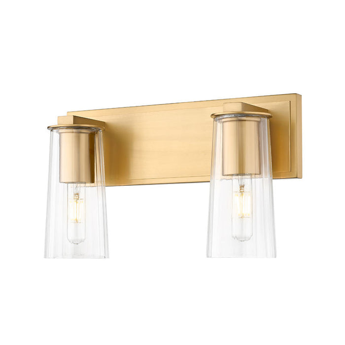 Z-Lite Titus Vanity Modern Gold 2 Light 826-2V-MGLD | theLightShop