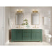 Z-Lite Titus Vanity Modern Gold 2 Light 826-2V-MGLD | theLightShop