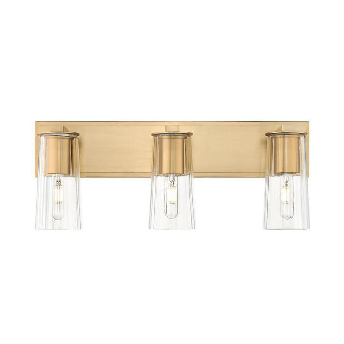 Z-Lite Titus Vanity Modern Gold 3 Light 826-3V-MGLD | theLightShop