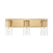 Z-Lite Titus Vanity Modern Gold 3 Light 826-3V-MGLD | theLightShop