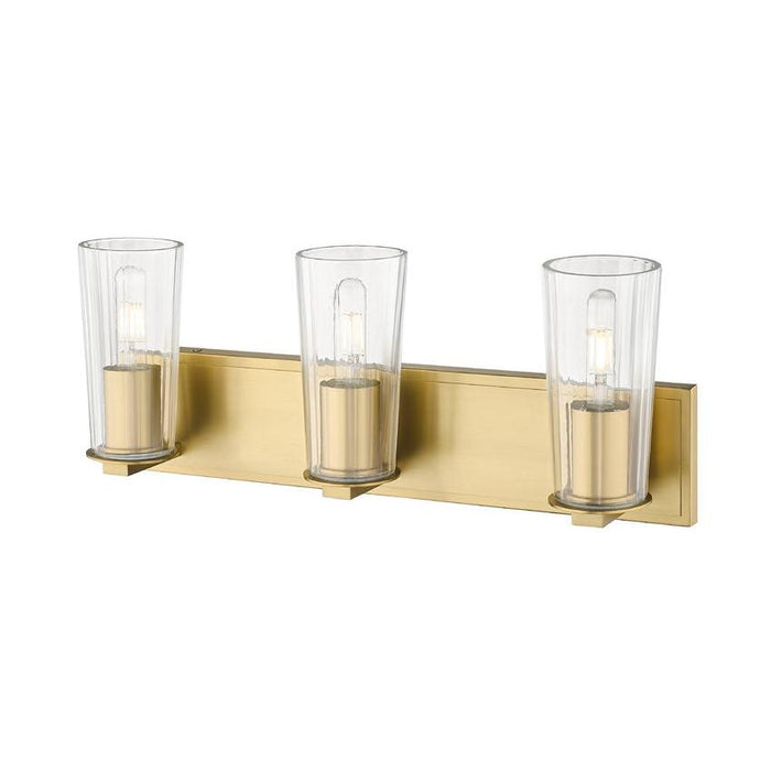 Z-Lite Titus Vanity Modern Gold 3 Light 826-3V-MGLD | theLightShop