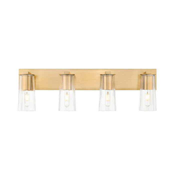 Z-Lite Titus Vanity Modern Gold 4 Light 826-4V-MGLD | theLightShop
