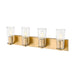 Z-Lite Titus Vanity Modern Gold 4 Light 826-4V-MGLD | theLightShop