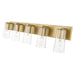 Z-Lite Titus Vanity Modern Gold 5 Light 826-5V-MGLD | theLightShop