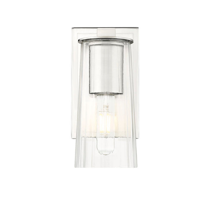 Z-Lite Titus Wall Sconce Brushed Nickel 1 Light 826-1S-BN | theLightShop