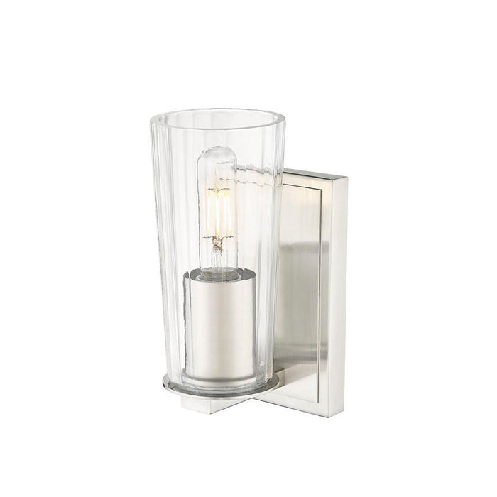 Z-Lite Titus Wall Sconce Brushed Nickel 1 Light 826-1S-BN | theLightShop