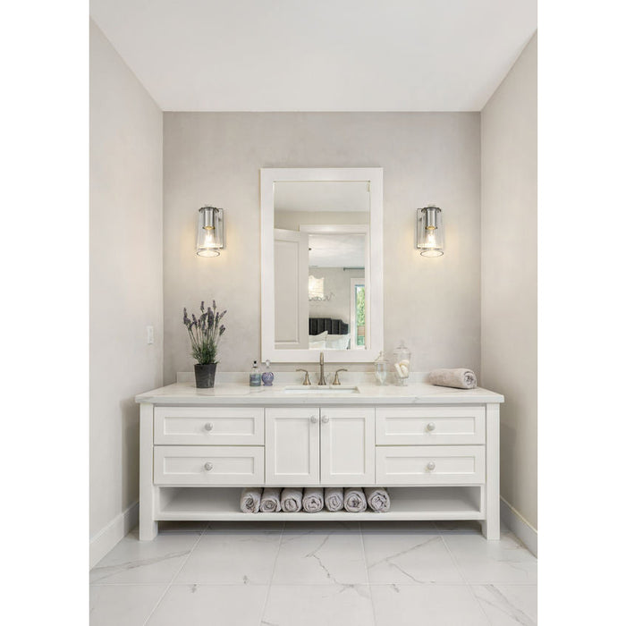 Z-Lite Titus Wall Sconce Brushed Nickel 1 Light 826-1S-BN | theLightShop