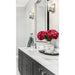 Z-Lite Titus Wall Sconce Brushed Nickel 1 Light 826-1S-BN | theLightShop