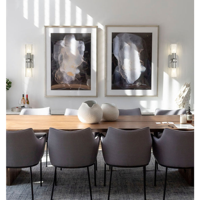 Z-Lite Titus Wall Sconce Brushed Nickel 2 Light 826-2S-BN | theLightShop