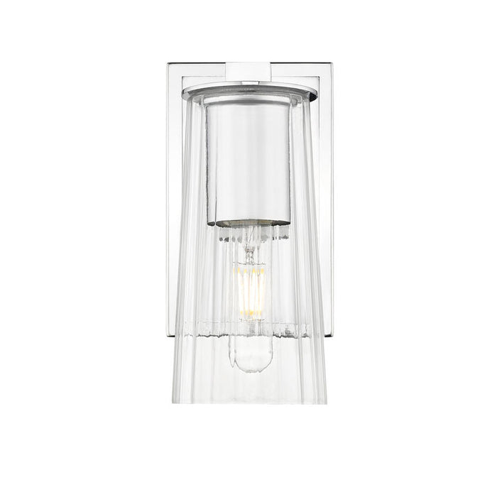 Z-Lite Titus Wall Sconce Chrome 1 Light 826-1S-CH | theLightShop