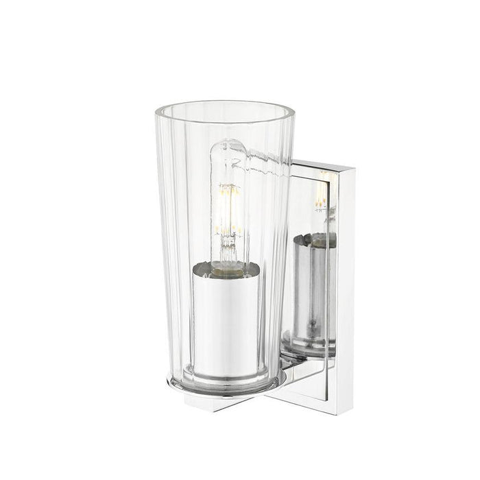 Z-Lite Titus Wall Sconce Chrome 1 Light 826-1S-CH | theLightShop