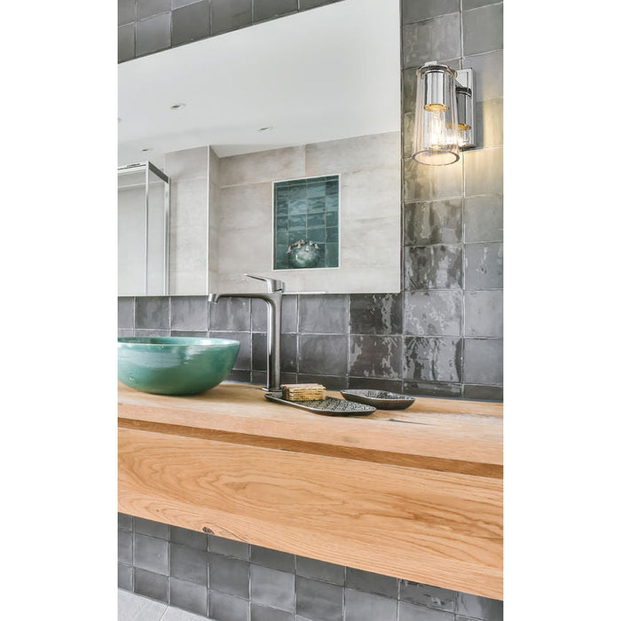 Z-Lite Titus Wall Sconce Chrome 1 Light 826-1S-CH | theLightShop