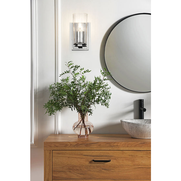 Z-Lite Titus Wall Sconce Chrome 1 Light 826-1S-CH | theLightShop