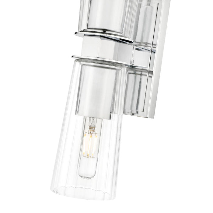 Z-Lite Titus Wall Sconce Chrome 2 Light 826-2S-CH | theLightShop