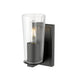 Z-Lite Titus Wall Sconce Matte Black 1 Light 826-1S-MB | theLightShop