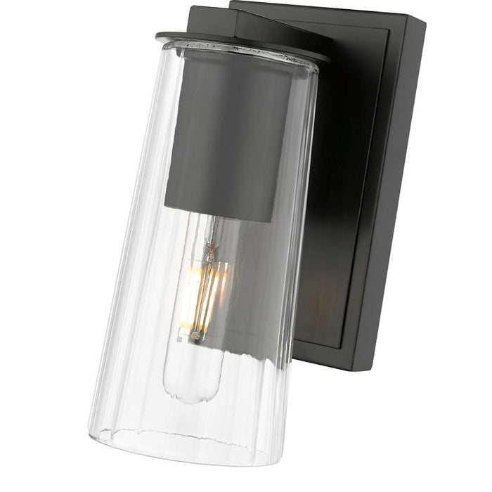 Z-Lite Titus Wall Sconce Matte Black 1 Light 826-1S-MB | theLightShop