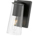 Z-Lite Titus Wall Sconce Matte Black 1 Light 826-1S-MB | theLightShop