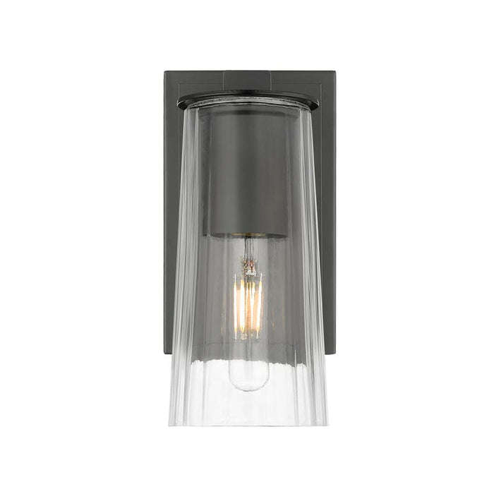 Z-Lite Titus Wall Sconce Matte Black 1 Light 826-1S-MB | theLightShop