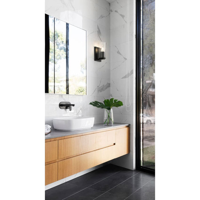Z-Lite Titus Wall Sconce Matte Black 1 Light 826-1S-MB | theLightShop