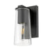 Z-Lite Titus Wall Sconce Matte Black 1 Light 826-1S-MB | theLightShop