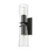 Z-Lite Titus Wall Sconce Matte Black 2 Light 826-2S-MB | theLightShop