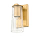 Z-Lite Titus Wall Sconce Modern Gold 1 Light 826-1S-MGLD | theLightShop