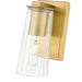Z-Lite Titus Wall Sconce Modern Gold 1 Light 826-1S-MGLD | theLightShop
