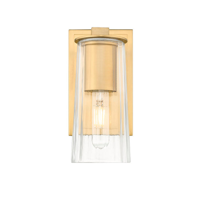 Z-Lite Titus Wall Sconce Modern Gold 1 Light 826-1S-MGLD | theLightShop