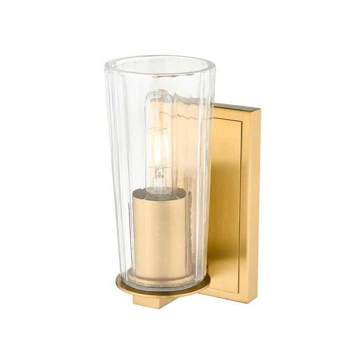 Z-Lite Titus Wall Sconce Modern Gold 1 Light 826-1S-MGLD | theLightShop
