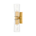 Z-Lite Titus Wall Sconce Modern Gold 2 Light 826-2S-MGLD | theLightShop