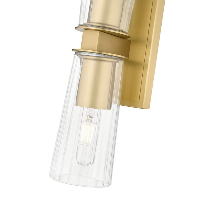 Z-Lite Titus Wall Sconce Modern Gold 2 Light 826-2S-MGLD | theLightShop