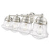 Z-Lite Vaughn Brushed Nickel Vanity 736-4V-BN | theLightShop