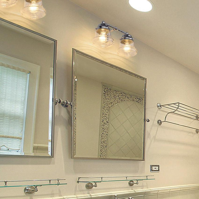 Z-Lite Vaughn Chrome Vanity 736-2V-CH | theLightShop
