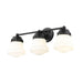 Z-Lite Vaughn Matte Black Vanity 735-3V-MB | theLightShop