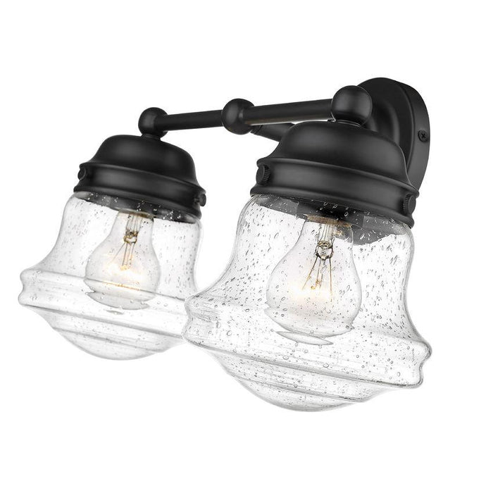 Z-Lite Vaughn Matte Black Vanity 736-2V-MB | theLightShop
