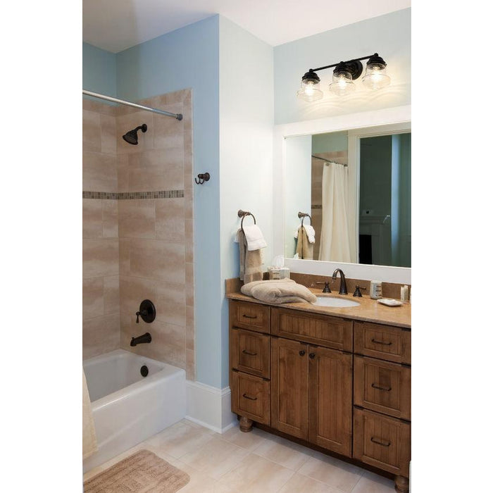 Z-Lite Vaughn Matte Black Vanity 736-3V-MB | theLightShop
