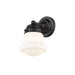 Z-Lite Vaughn Matte Black Wall Sconce 735-1S-MB | theLightShop