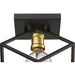 Z-Lite Vertical Bronze Olde Brass Flushmount 478F-BRZ-OBR - Flushmounts