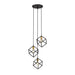 Z-Lite Vertical Bronze Olde Brass Pendant 478-3BRZ-OBR | theLightShop