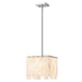 Z-Lite Viviana Polished Nickel 1 Light Pendant 345P12-PN | theLightShop