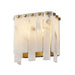 Z-Lite Viviana Rubbed Brass 2 Light Wall Sconce 345-2S-RB | theLightShop