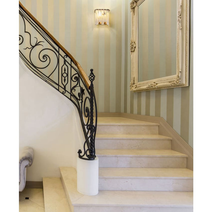 Z-Lite Viviana Rubbed Brass 2 Light Wall Sconce 345-2S-RB | theLightShop