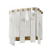 Z-Lite Viviana Rubbed Brass 2 Light Wall Sconce 345-2S-RB | theLightShop