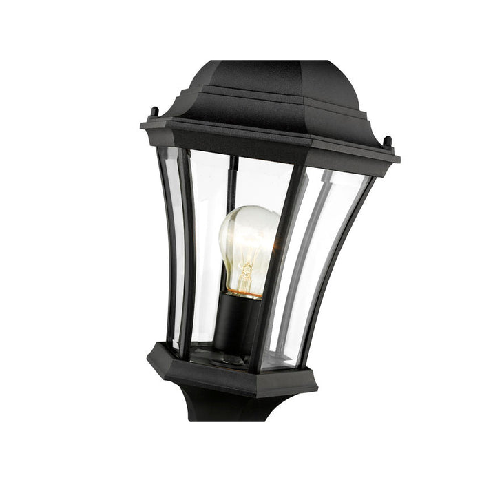 Z-Lite Wakefield Black 1 Light Outdoor Pier Mounted Fixture 522PHM-553PM-BK - Outdoor Pier Mounted Fixtures