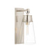 Z-Lite Wentworth Brushed Nickel 1 Light Wall Sconce 2300-1SL-BN | theLightShop