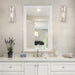 Z-Lite Wentworth Brushed Nickel 1 Light Wall Sconce 2300-1SL-BN | theLightShop