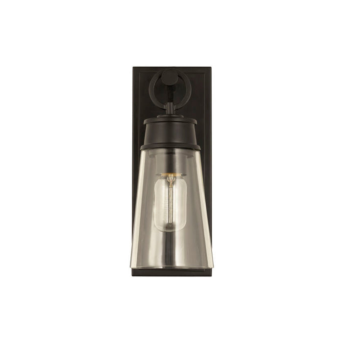Z-Lite Wentworth Matte Black 1 Light Wall Sconce 2300-1SS-MB | theLightShop