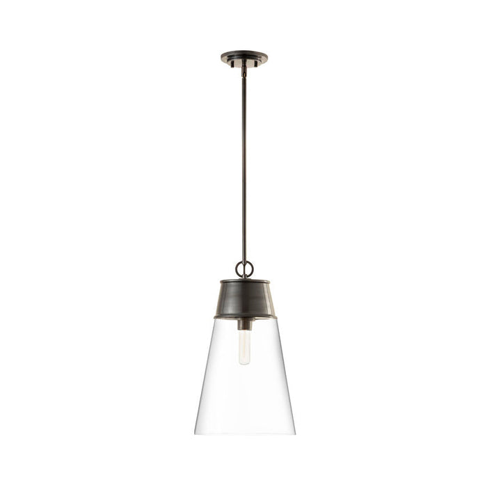 Z-Lite Wentworth Plated Bronze 1 Light Pendant 2300P12-BP | theLightShop
