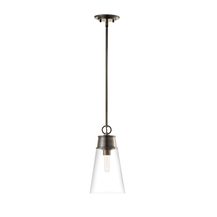 Z-Lite Wentworth Plated Bronze 1 Light Pendant 2300P8-BP | theLightShop